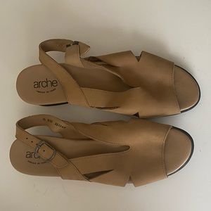 Arche Beige Sandals